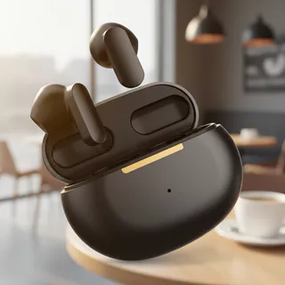  G12 TWS Fones de Ouvido Bluetooth 5.4 com Som HiFi Estéreo, Resistentes à Água, Redução de Ruído, Sem Fio,