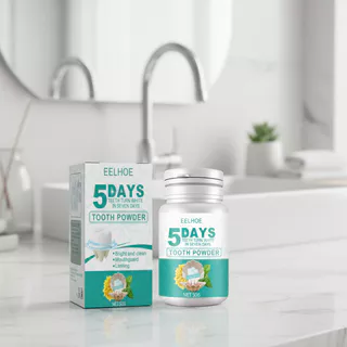 Pó Clareador de Dentes para Remoção de Manchas e Hálito Fresco Duradouro Kit 5 Dias em Oferta na Shopee