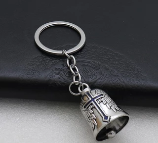 Colar De Sino Da Sorte Para Proteção De Motocicleta , Chaveiro Alto E Nítido , Presente Namorado em Oferta na Shopee