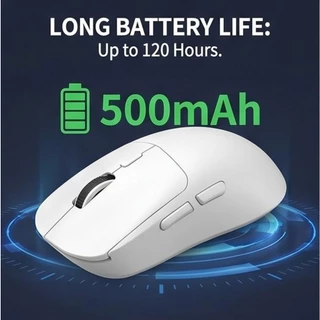 Mouse Sem Fio M348 Modo Duplo para Gamers, Escritórios e Laptops, Compatibilidade Universal