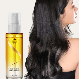 Óleo Capilar Perfumado - Tratamento Suavizante da Raiz às Pontas para Cabelos Rebeldes - Spray Leave-In com Essência em Oferta na Shopee