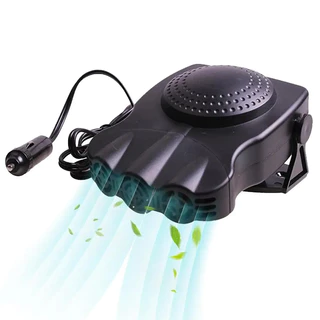 Mini aquecedor e resfriador de carro 3 segundos de aquecimento rápido aquecedor automático 360 rotação aquecedor de