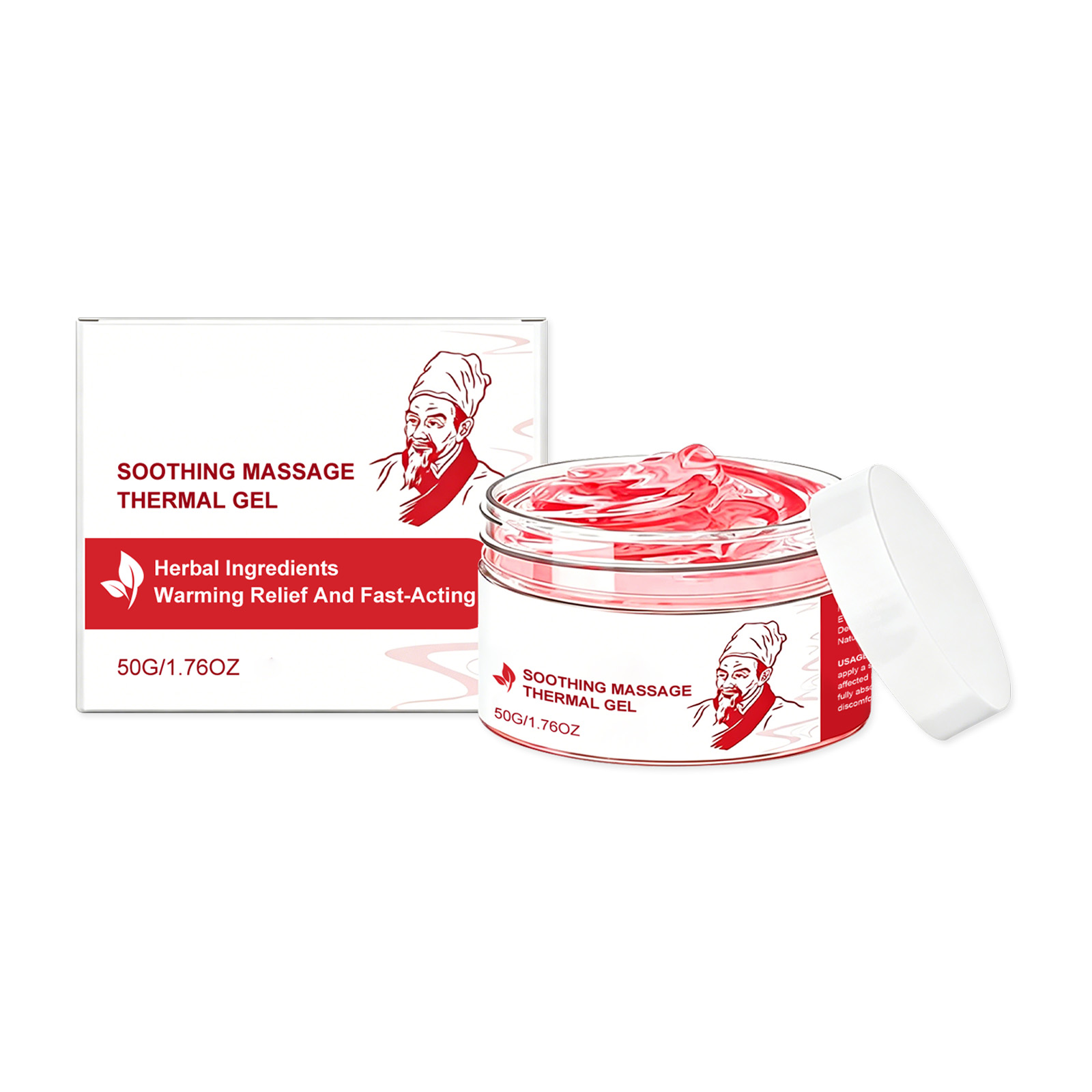 Imagem do produto Gel Conforto Articular 50 g   Massagem Aquecedora com Artemísia e Gengibre para Músculos Relaxados, Cuidado da Pele Não 7