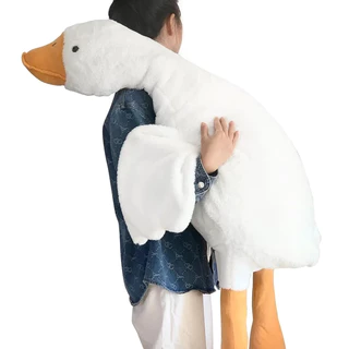 Pelúcia de Ganso Bonito Brinquedo de Pato de Pelúcia, Ganso de Pelúcia Almofada Macia para Abraçar Decoração de Quarto