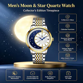Relógio masculino, aço inox, luminoso, com janela de data, ideal para presente