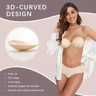 Sutiã De Silicone Reutilizável Para 4 Estações Em Preto/Pele – Sem Alças E Costas Mulheres (Copo Ad , Todos Os Climas) em Oferta na Shopee