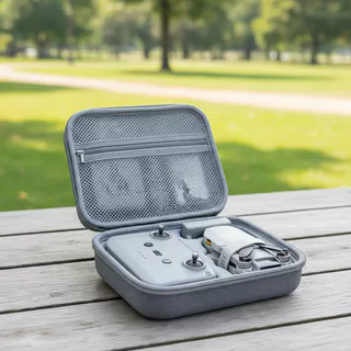  DJI Mini 2/SE Mala de Transporte para Drone, Controle Remoto, Bolsa para Armazenamento de Baterias