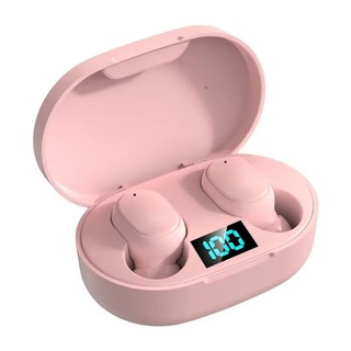 E6S Cor Preta Fones De Ouvido Sem Fio TWS Bluetooth Com Microfone Estéreo Som Cancelamento Ruído LED Display Digital Fon — foto 6 — Achou Levou Brasil