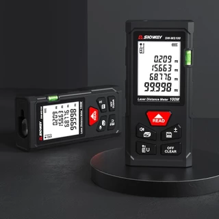 Um Conjunto De Medidor De Distância A Laser SNDWAY, Telêmetro Digital Profissional De Alta Precisão Com Autocalibração