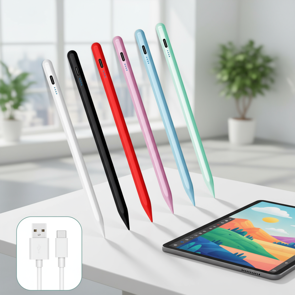 Caneta Stylus Capacitiva Compatível com Redmi Pad SE 4G 8.7 10.61 Pro ...