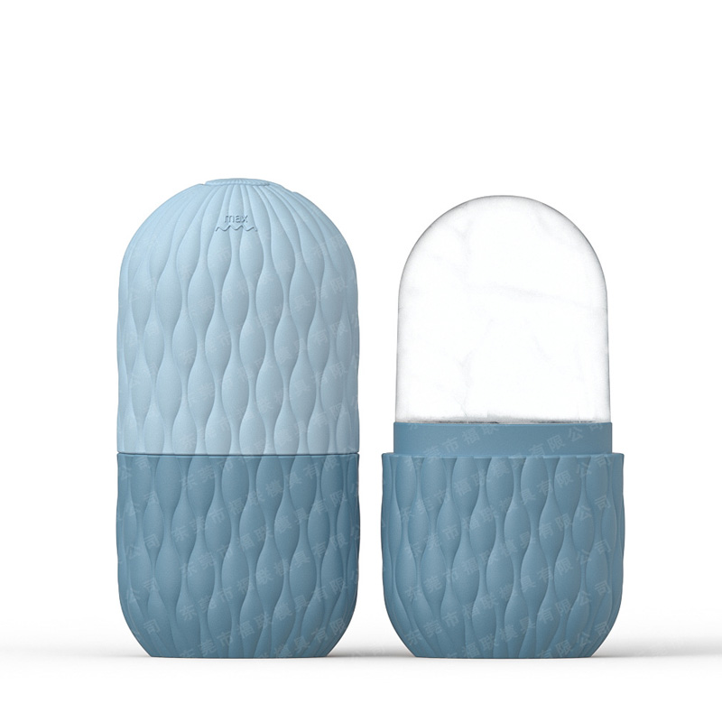 Rolo De Gelo De Silicone Em Forma De Concha , Ferramenta De Massagem De ...