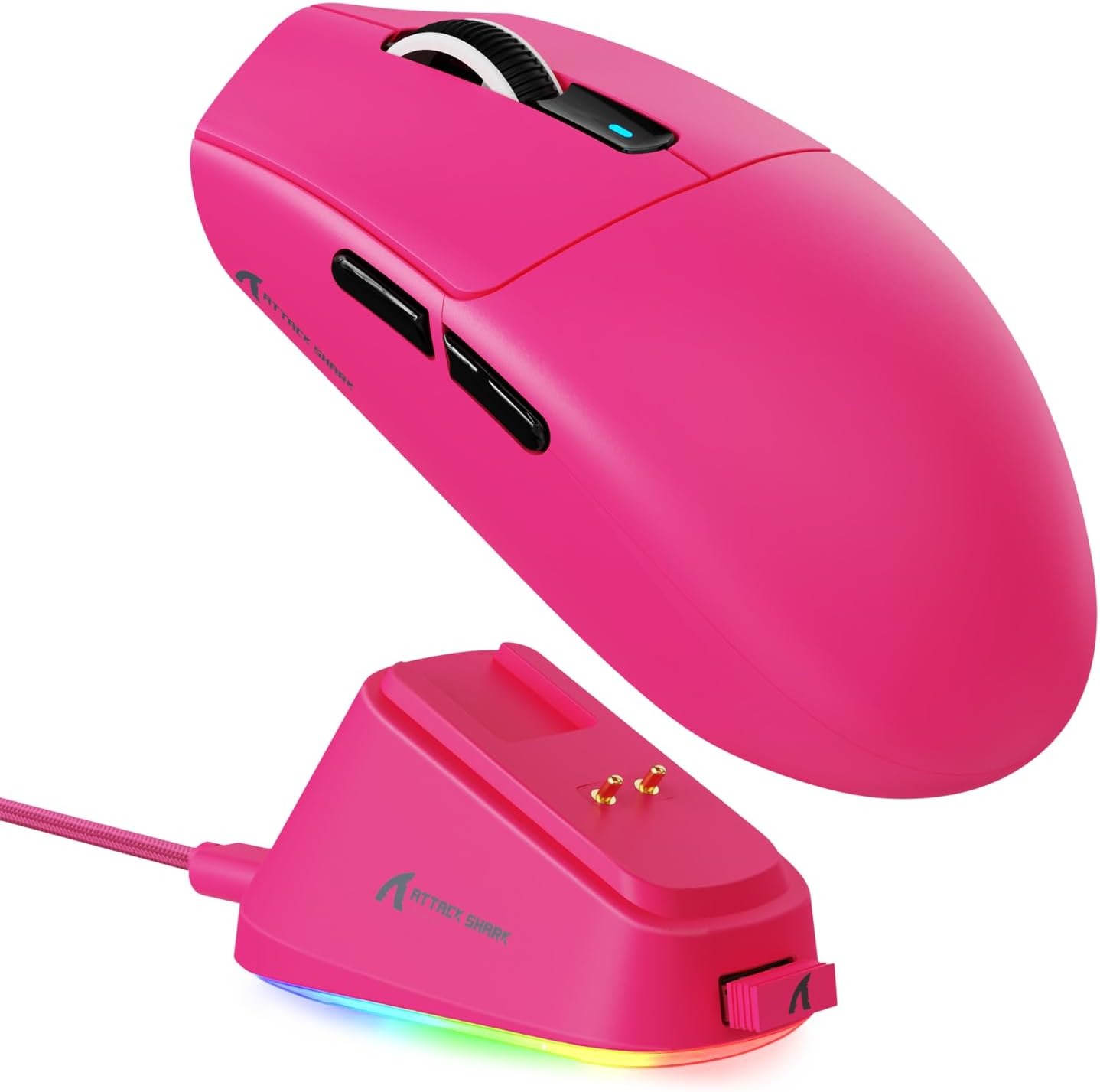 Mouse Gamer Sem Fio ATTACK SHARK G3 Pro 25000DPI Sensor PAW3311 Tri ...