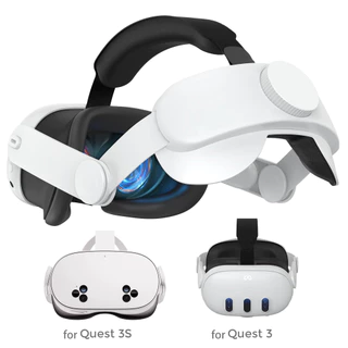 Faixa de Cabeça para Oculus Meta Quest 3 Quest 3S, Ajustável, Conforto Aprimorado, Suporte VR, Acessórios de Fone de em Oferta na Shopee