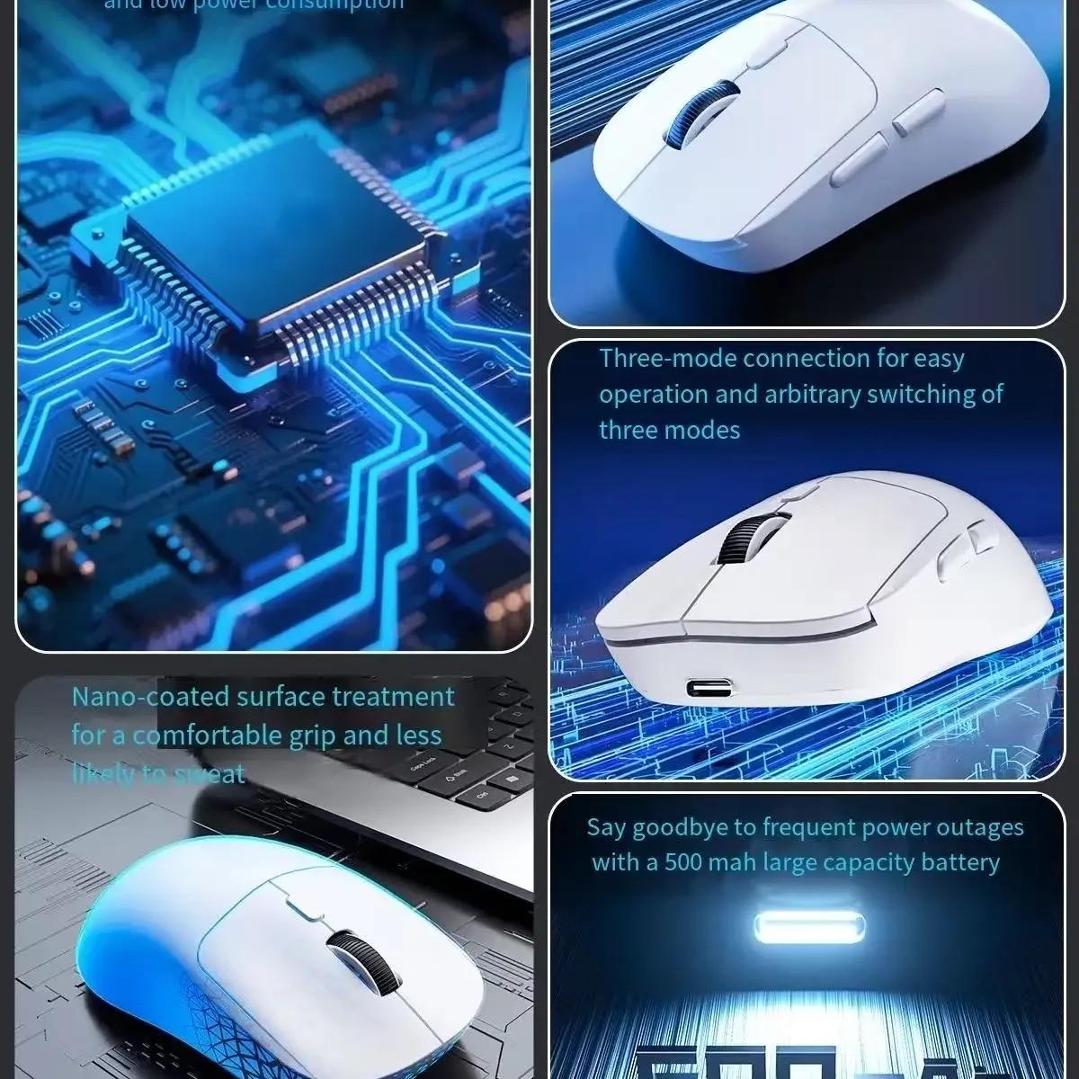 Mouse Gamer Sem Fio ITLY M348 Bluetooth e Dual Mode para PC e Laptop ...