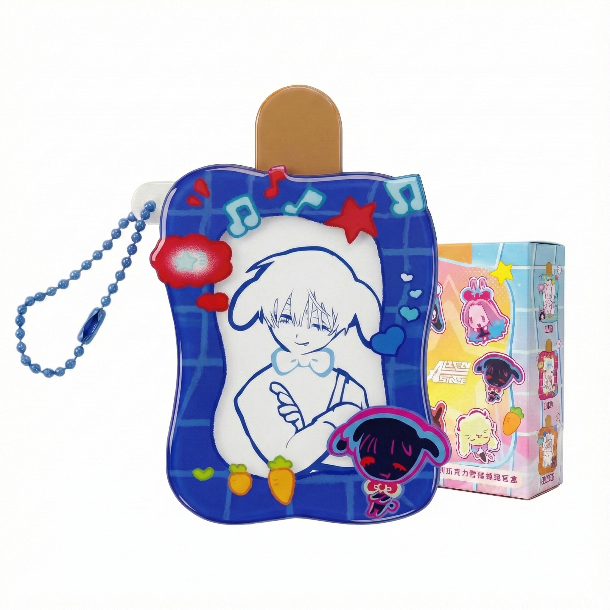 Chaveiro De Acrílico Alien Stage Rabbit Series Blind Box Ice Pop-Ivan ...