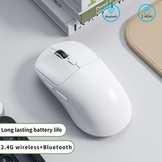 Rato recarregável | Bluetooth sem fio | 2.4G | Escritório e jogos estão disponíveis, Design ergonômico, amplamente comp