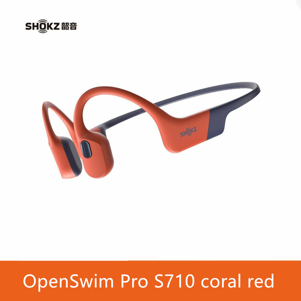 Shokz OpenSwim Pro S710 Fones de Ouvido de Condução Óssea à Prova