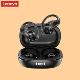Fone de Ouvido Lenovo LP75 True Wireless, Bluetooth 5.3, Som Estéreo HiFi, Display de LED de Energia, Fone Esportivo à