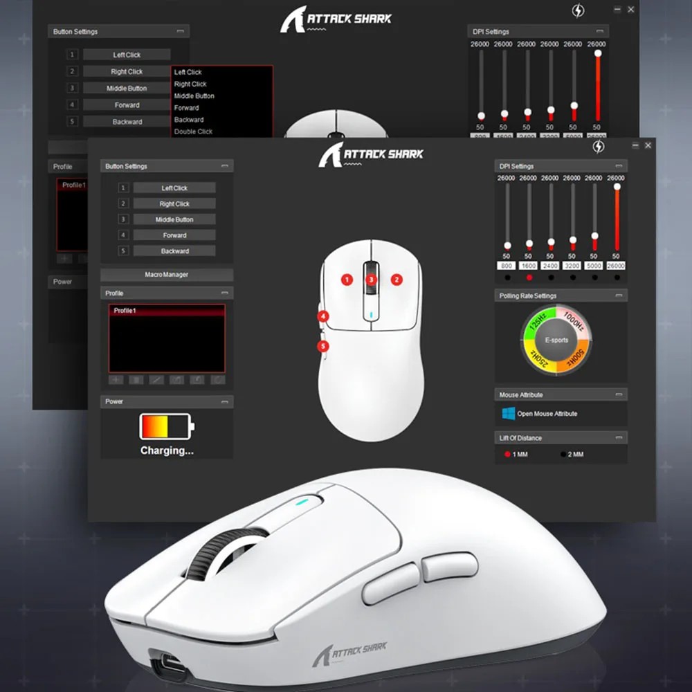Mouse Attack Shark R1 em Oferta | Shopee 2026