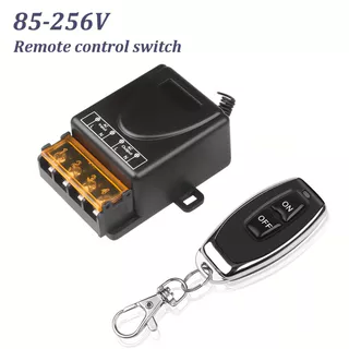 Sistema de Controle Remoto Sem Fio Relé AC 110V-220V 30A Interruptor RF 433MHz Transmissor Liga/Desliga para LEDs em Oferta na Shopee