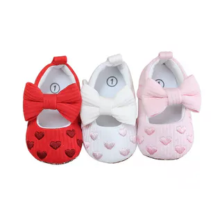 Sapatos Princesa Bebê 0-18 Meses | Sola De Borracha Antiderrapante Infantis Para Primeiros Caminhantes em Oferta na Shopee