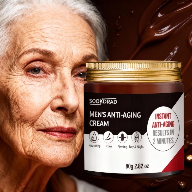 Creme Anti-Idade Masculino Noturno para Pele Renovada, Clareador, 80g ...