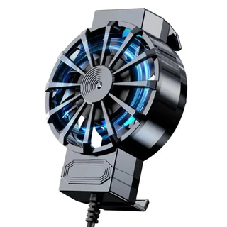 Cooler portátil para jogos e radiador com ventoinha para vídeos