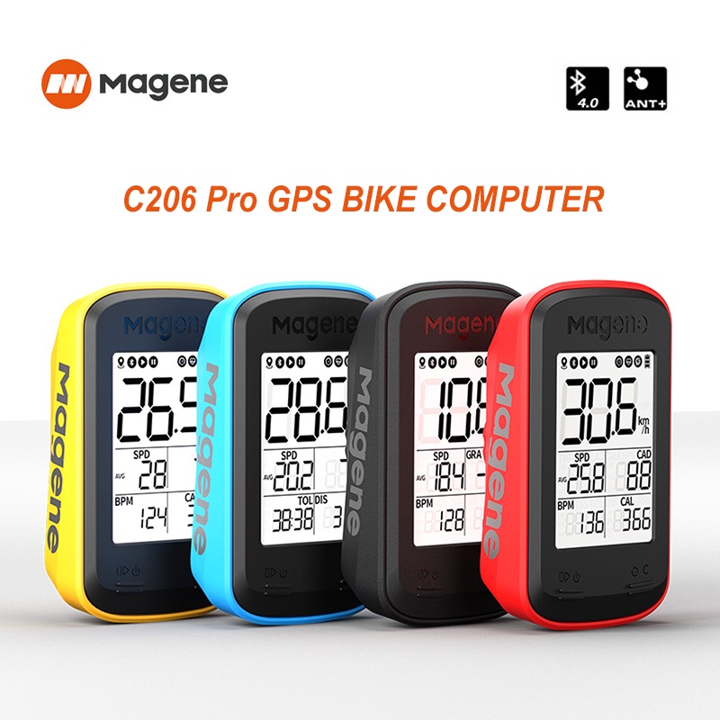 [Official warranty] Magene C206/C206PRO GPS Bicicleta Computador Ciclismo ANT + Bluetooth Sem Fio Velocímetro Impermeável MTB Odômetro