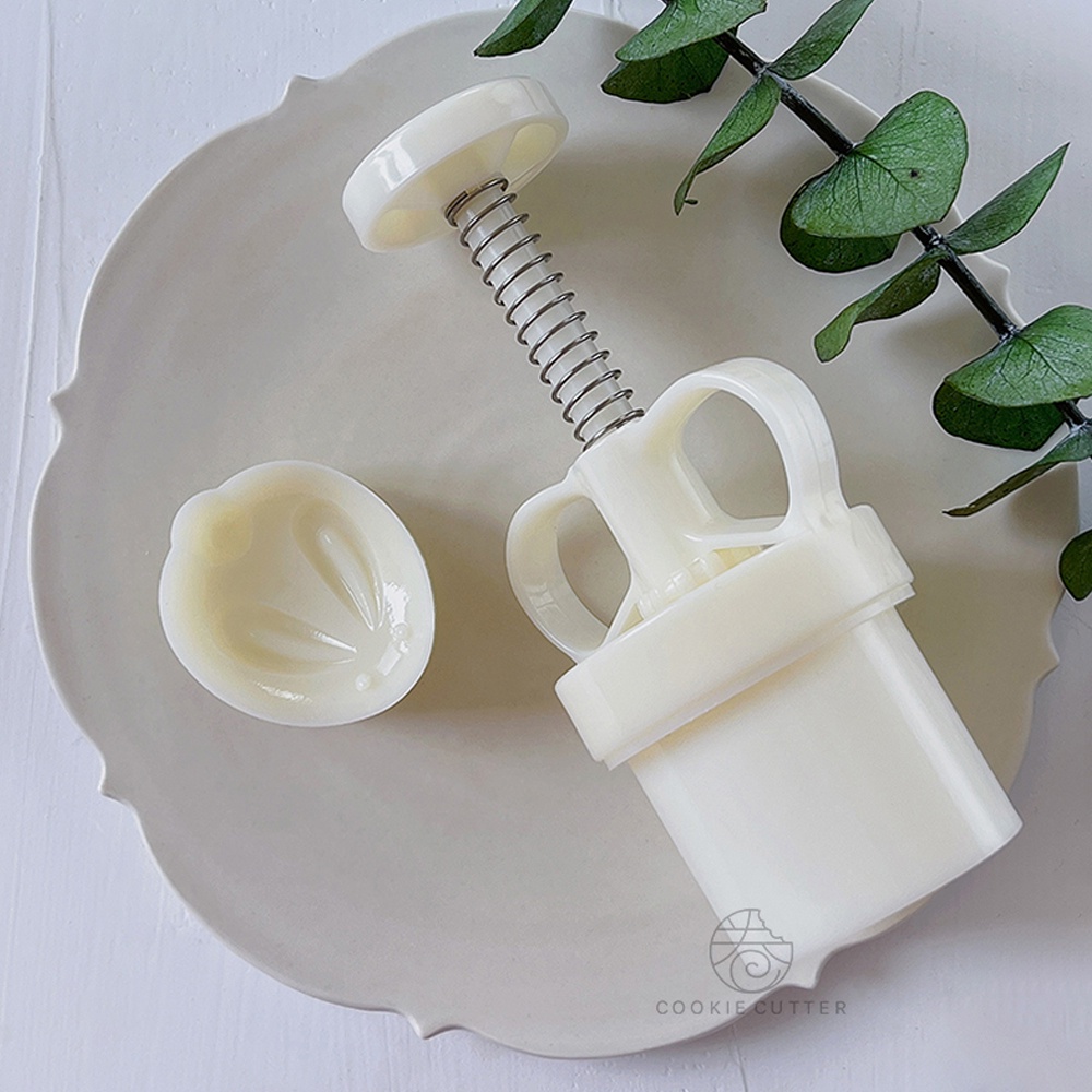 Ejetor Coelho Coelhinho Páscoa Mooncake Brigadeiro Bolo Da Lua 1 Ejetor + 1 Molde 20g