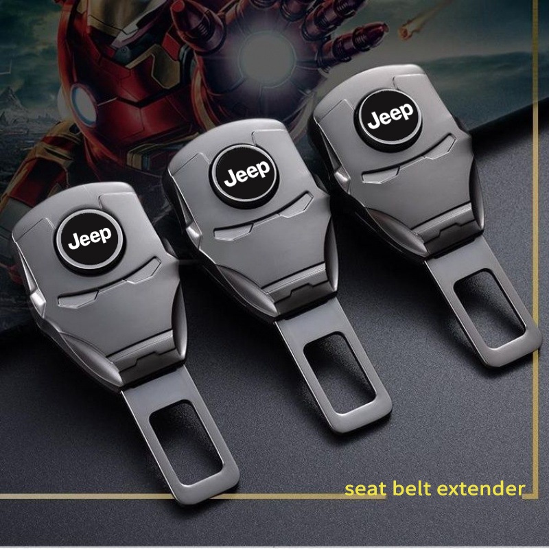 Jeep Cinto De Segurança Em Forma De Jipe Cabeça De Corte Homem Baioneta Conector Extensor Para Renegade Comandante Do Grand Cherokee