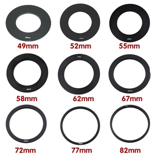 49 52 55 58 62 67 72 77 82 mm Adaptador De Anel Para Suporte De Filtro Quadrado DSLR Cokin Série P