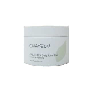 chayeon green tea daily toner pad 70ea