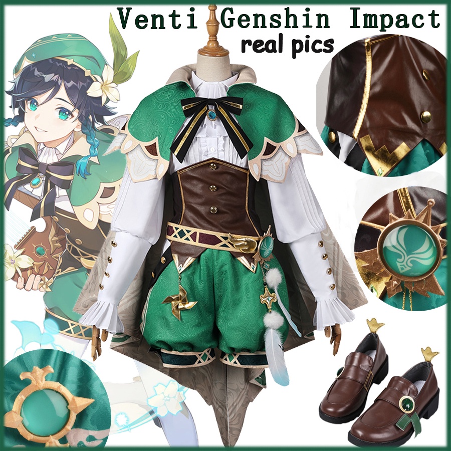 Genshin Impact Fontaine Focalors Personagens Cosplay Conjunto Completo De  Trajes Com Chapéu Uniformes Wig