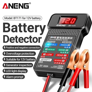 ANENG BT-171 12V Testadores Multifuncionais de Bateria com Tela de Inversão LED para Reparo de Automóveis