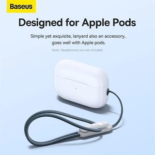 Fone De Ouvido Portátil Baseus Lanyard Para Apple AirPods Pro 2a Geração Anti-Perda