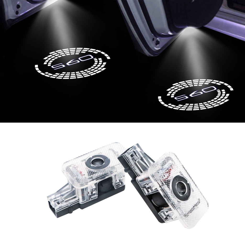LED Porta Do Carro Luzes De Boas-Vindas Logotipo Projetor Para Volvo ...
