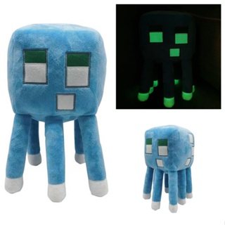 Lindo Boneco Pelúcia Minecraft Pelucia My World Grande Wolf Warden Steve  Creeper Boneca De Pano Brinquedo de Criança