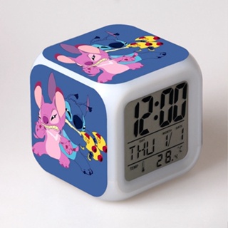 Relógio de mesa Despertador Stitch