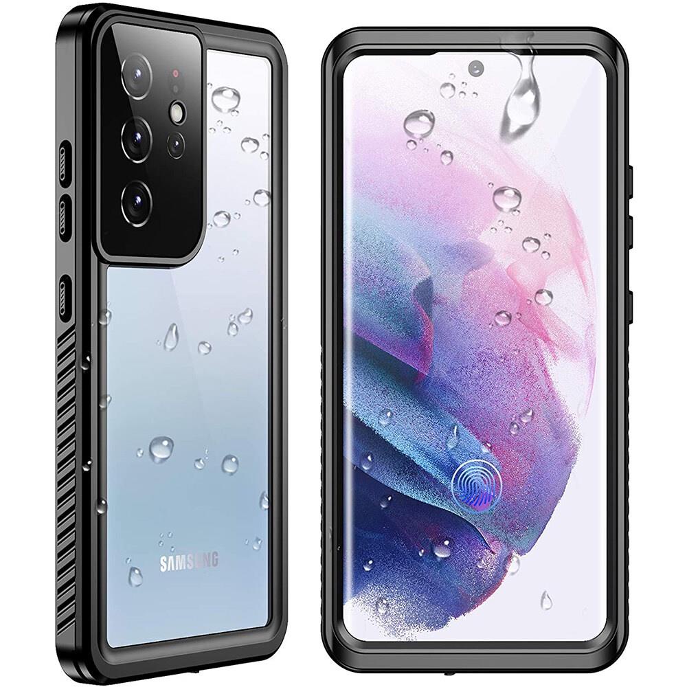 Para Samsung S22 Ultra Waterproof Case Com Protetor De Tela Embutido De Proteção Total Do Corpo À Prova De Choque Rugg Anti-Riscos