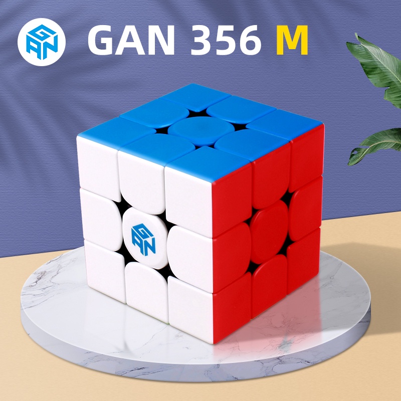 GAN356 m Cubo Mágico Magnético De Velocidade gan 356M Profissional 356 Puzzle Magico