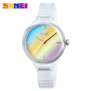 SKMEI Moda Anamorfose Simples Relógio De Quartzo Empresarial 1714