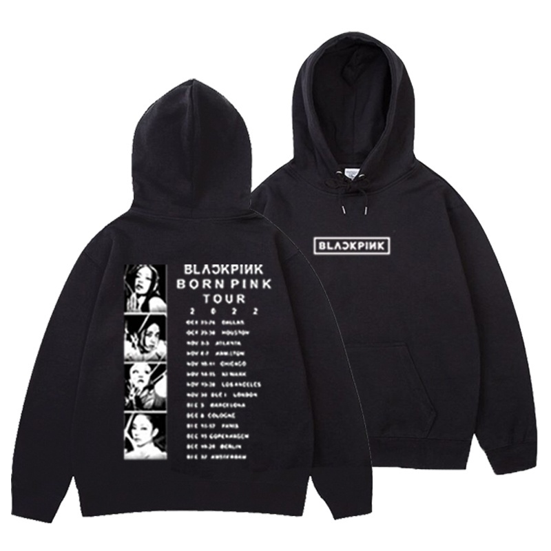 Moletom Canguru Unissex BLACKPINK Born Pink World Tour | Shopee Brasil