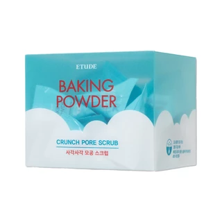 etude house baking powder crunch pore scrub 7g x 24pcs