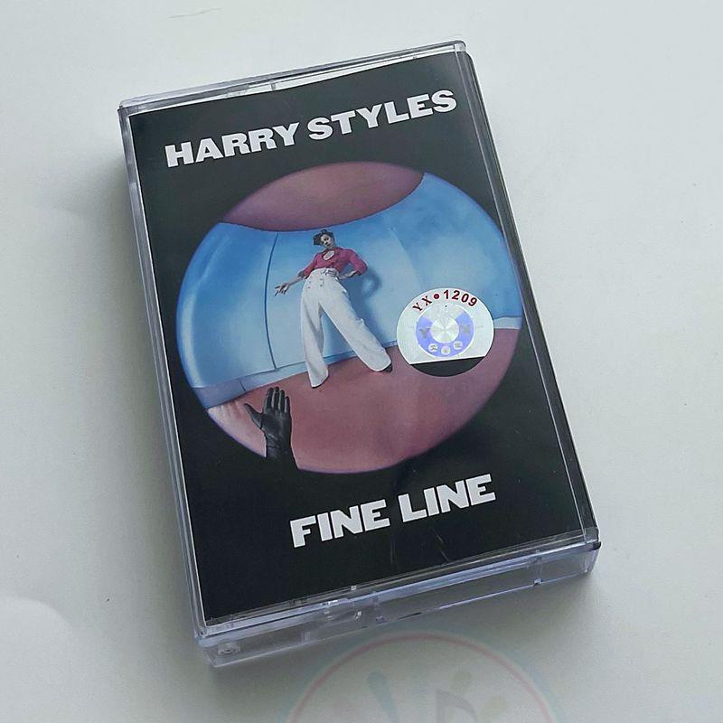 Harry Styles Fine Line Cassette Record Álbum De Fita Adesiva [Selado ...