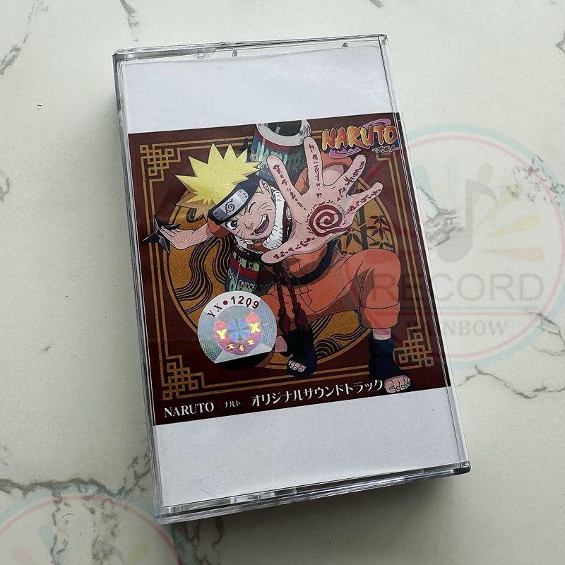 Original NARUTO THE BEST Cassette Tape + Edição Colecionador De Livros Líricos