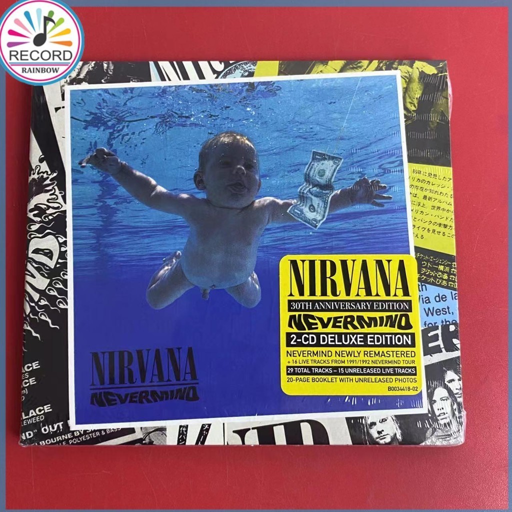 Brand New Nirvana Nevermind 2CD Original Album[Lacrado] | Shopee Brasil