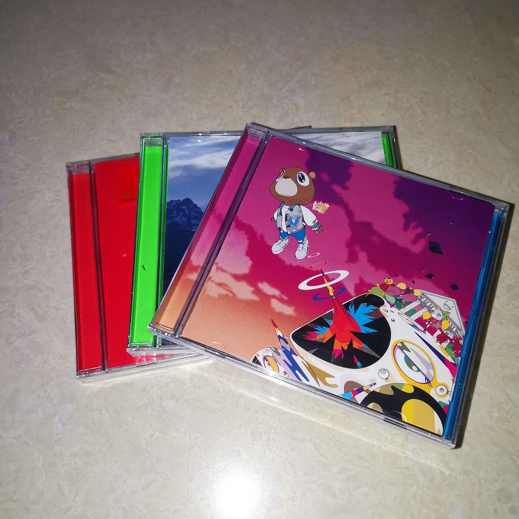 Kanye West Graduation, My Beautiful Dark Twisted Fantasy, Ye