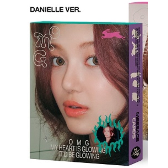 NEWJEANS - OMG MESSAGE CARD ALBUM | Shopee Brasil