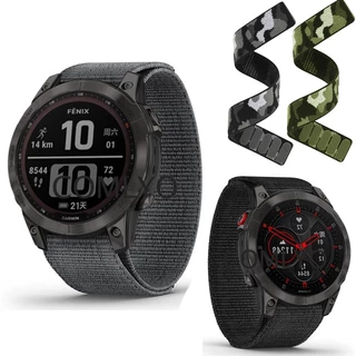 22mm 26mm Alça De Ajuste Rápido De Nylon Para Garmin Fenix 7 , 6 , 5 plus , Instinto 2 , Forerunner 745 935 945 955 3 hr 5X 7X 6X Loop Faixa De Relógio