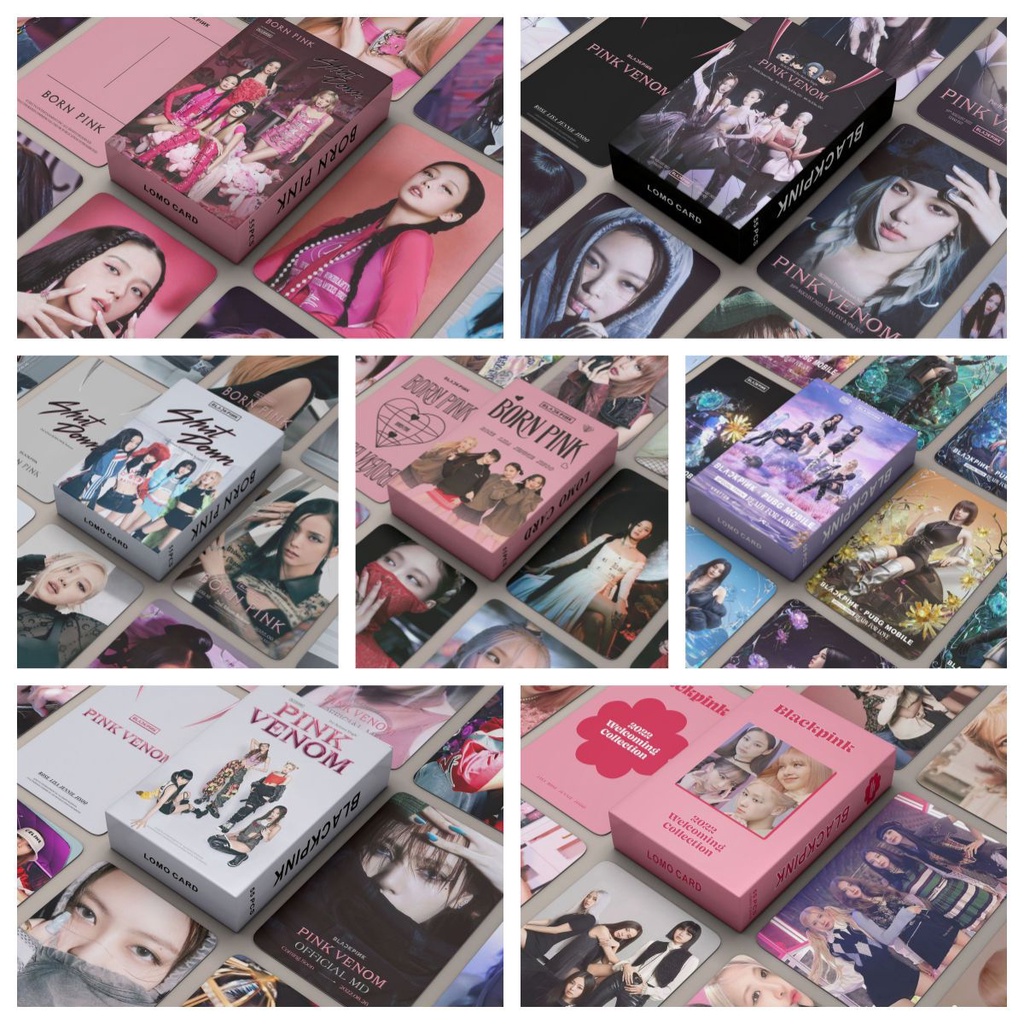 Set De 55 Fotocards De BLACKPINK – Colección Exclusiva De Alta Calidad Para Álbum De K-Pop, Diseños Únicos Para Fans Y Coleccionistas